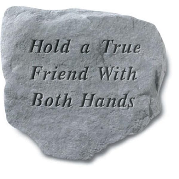 Kay Berry Inc Kay Berry- Inc. 63520 Hold A True Friend With Both Hands - Memorial - 11 Inches x 10 Inches 63520 - main